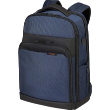 Samsonite KF9-01-003 14.1" Mysight USB Girişli Notebook Sırt Çantası, Mavi