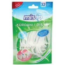 Misip Mis Ip Kürdanlı Diş Ipi 32 Adet