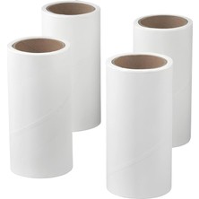 Ikea Bastıs Lint Roller Yedek 4'lü Set, Beyaz (301.411.26)