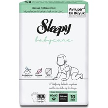 Sleepy Babycare Bebek Bakım Örtüsü 10 Adet