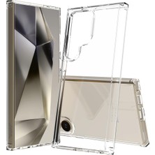 Buff Labs S24 Ultra ile Uyumlu (6.8 Inç) Air Hybrid Darbe Emici Tpu + Pc Şeffaf Kılıf