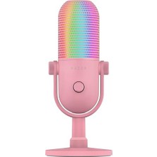 Razer Seiren V3 - Rgb USB Mikrofon - Tap-To-Mute Özellikli Süperkardioid Kondenser Mikrofon (Reaktif