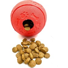 Tasma Market Ödül Maması Saklama Hazneli Dayanıklı Sağlam Köpek Oyun Topu Xl
