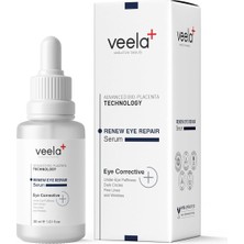 Veela Renew Eye Serum – Gözaltı Torbaları ve Göz Çevresi Serumu, Morluklar ve Kırışıklık Karşıtı Etk