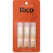 Rico By D'addario Eb-Altsaksafon Yapıcı | Yüksek Hassas Üretim | Kalınlık 1,5 | 3'lü Paket | Sıcak T