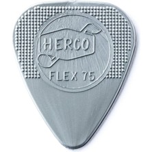 Jim Dunlop FLEX75 Gitar Penası, Ağır, Gümüş, 12 Adet