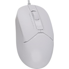 A4Tech A4 Tech FM12 Fstyler USB Optik 1200DPI Mouse, 4 Yönlü, Beyaz