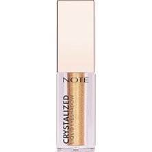Note Cosmetics Crystalized Liquid Eyeshadow Likit Metalik Göz Farı, 07 Golden Theory
