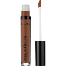 Note Cosmetics Matte Queen Lipstick 23 Sweet Cinnamon Kalıcı Likit Ruj, Kahverengi