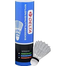 Delta Spor Delta Badminton Topu 6 Li Beyaz Medium
