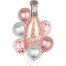 New Global Bride To Be Bekarlığa Veda Partisi Balon Set, Bekarlığa Veda 456489458954
