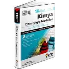 Aydın Yayınları 10. Sınıf Kimya Ders Işleyiş Modülleri - 2 Modül Kitapçık