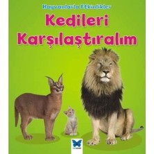 1001 Çiçek Kitaplar Kedileri Karşılaştıralım: Hayvanlarla Etkinlikler