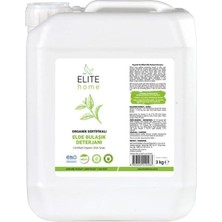 The Elite Home Organik Sertifikalı Elde Bulaşık Deterjanı 3 kg Kokusuz