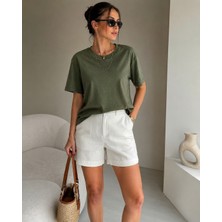 Mery Mery Boutique Premium Pamuk Basic Tshirt Kadın (%100 Pamuk)