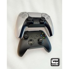 Crodle 2 Adet Duvara Monte Edilebilen Ps5 Ps4 Joystick Controller Tutucu Gamepad Stand Gaming Aksesuar
