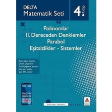 Matematik Seti 4.kitap - Polinomlar-2. Dereceden Denklemler - Parabol - Eşitsizlikler - Sistemler