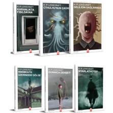Kitapkolik H.p. Lovecraft Klasikler Dizisi, 6 Kitap Set, Karanlıkta Fısıldayan, Cthulhu'nun Çağrı, Deliliğin Da