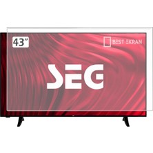 New Global Seg 43SRB900 Tv Ekran Koruyucu - Android LED Seg 43" Inç 108 cm Tv Ekran Koruyucu Paneli