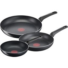 Tefal Simplecook 1x Difüzyon Tabanlı 3'lü Tava Seti - 20/24/28 cm