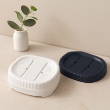 Kapaklı Plastik Katı Sabunluk