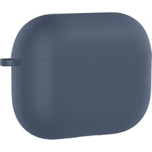 Psr Aksesuar Airpods Pro 3 Uyumlu Silikon Kılıf – Darbe ve Çizilme Koruyucu, Soft Touch Silikon, Kab