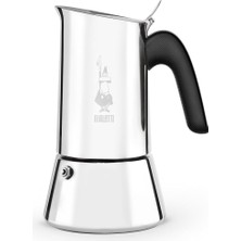 Bialetti - : 2 Cups Ocak Üstü Espresso Pişirici - 85ML - Gümüş Renk - Paslanmaz Çelik Gövde - Patent