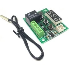 Meon Robotik Otomasyon W1209 Dijital Termostat Modülü – 12V Sıcaklık Kontrol Cihazı | Kuluçka, Akvaryum, Isıtma–soğutma