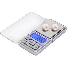 Dijital Hassas Cep Terazi 500 gr 0.01 Taksimat Notebook