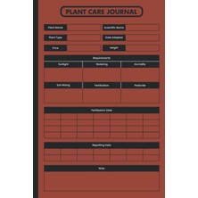 New Global Plant Care Journal: House Plant Journal, Houseplant Journal And Log Book To Keep Track Of Your House