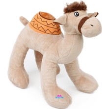 New Global Hediyecik Sevimli Peluş Oyuncak Deve 30 Cm, Bej