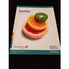 Pearson Education Yayıncılık Managefirst: Nutrition With Answer Sheet