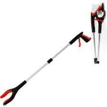 Otomatik= Bas--Tut Katlanabili Boru Çöp Toplama Kıskacı 83CM Çok Amaçlı Tutacak