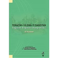 Grafiker Yayınları Teracimi Ulemayı Dagıstan: Dağıstan Bilginleri Biyografileri