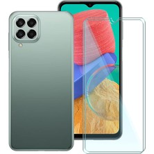 Cxkj Ekran Koruyucu Uyumlu M33 5g (6.60 Inç),2 Yaprak Şeffaf Cam Ekran Koruyucu 9h Sertlik Temperli