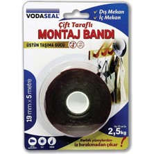 Vodaseal Montaj Bandı, Gri 19MMX5MT
