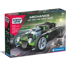 Clementoni Bilim ve Oyun: Hot Rod And Race Truck