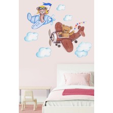 New Global Crevidi Sevimli Ayıcıklar Çocuk Odası Duvar Sticker