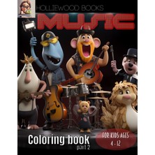 New Global Music Coloring Book For Ages 4 - 12 Part 2