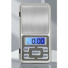 Aesco 500 gr 0.01 gr Hassas Kuyumcu Terazisi Dijital Eczane Tartısı LCD Ölçüm Cihazı Cep Tipi