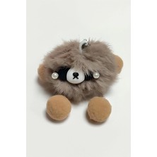 Aesco Gözlüklü Peluş Anahtarlık