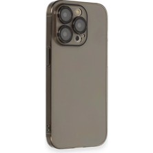 Apple iPhone 13 Pro Max Kılıf Armada Lensli Kapak - Siyah