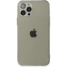 Apple iPhone 12 Pro Kılıf Fly Lens Silikon - Şeffaf