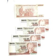Generic 7. Emisyon 100.000 Türk Lirası Eski Para. Hobi Kağıt Para. Para Koleksiyonu.