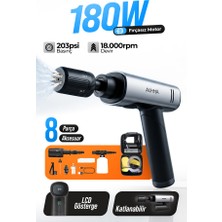 Forestia 180W Fırçasız Şarjlı Basınçlı Basınçlı Yıkama Makinesi – Katlanabilir Kablosuz Oto Yıkama Tabancası