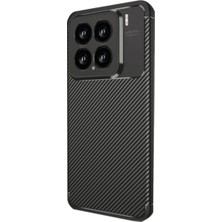 Xiaomi Mi 15 Kılıf Auto Focus Karbon Kapak - Siyah