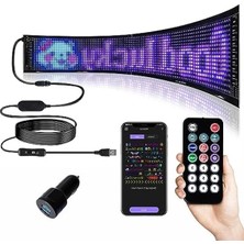 Aesco Programlanabilir LED Işaretler, Bluetooth Kontrol, 60 cm