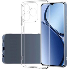 Realme C61 Kılıf Lüx Şeffaf Silikon
