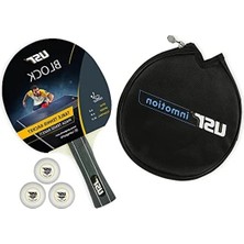 Aesco Masa Tenisi Raket Seti, Kılıf ve Top ile Birlikte, Unisex Kullanım