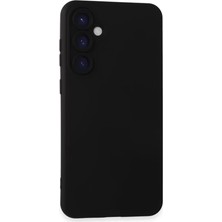 Samsung Galaxy S24 Plus Kılıf Nano Içi Kadife Silikon - Siyah